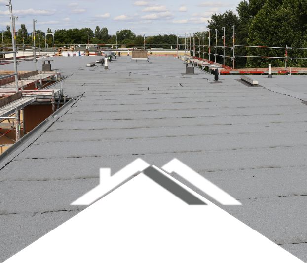 commercial roofing section row imagge