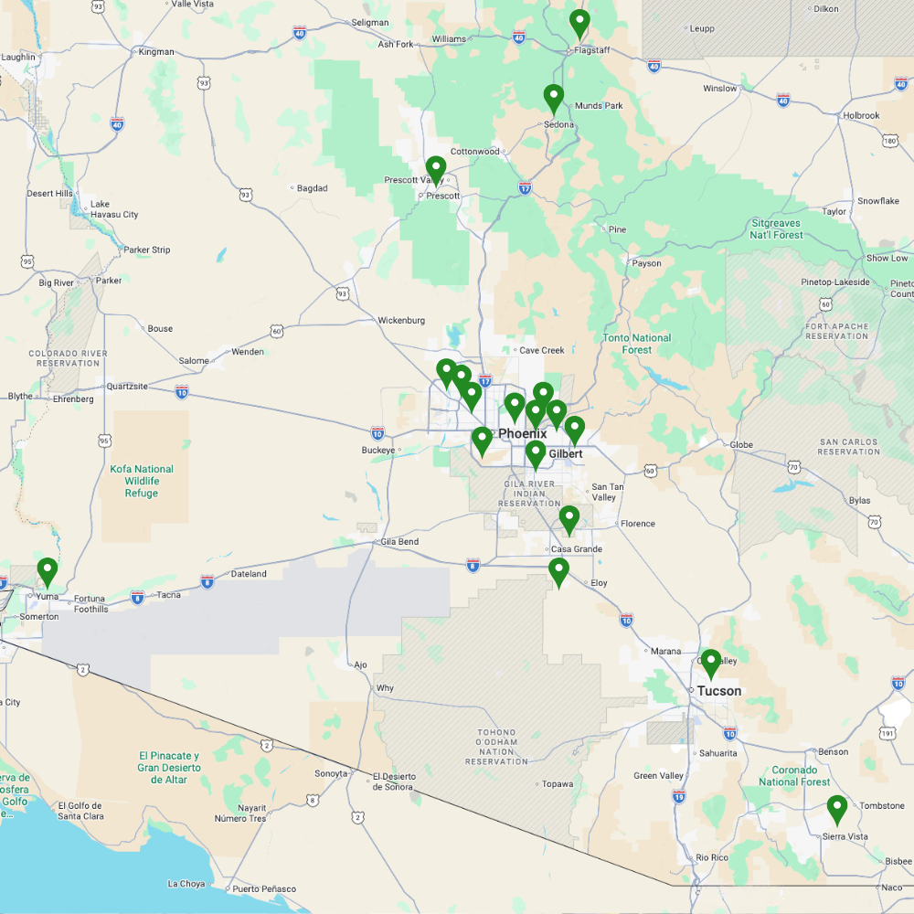everguard roofing and repair locations map