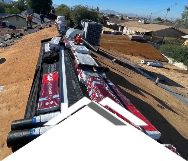 roof replacement image row section