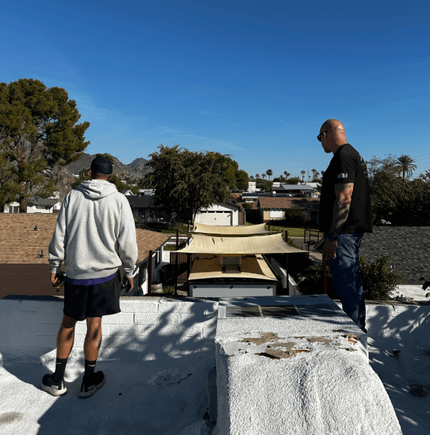 storm damage roof inspection and repair