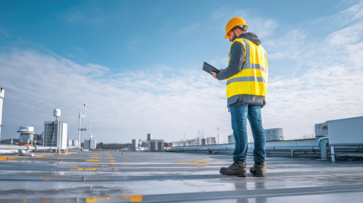 leak detection roof image