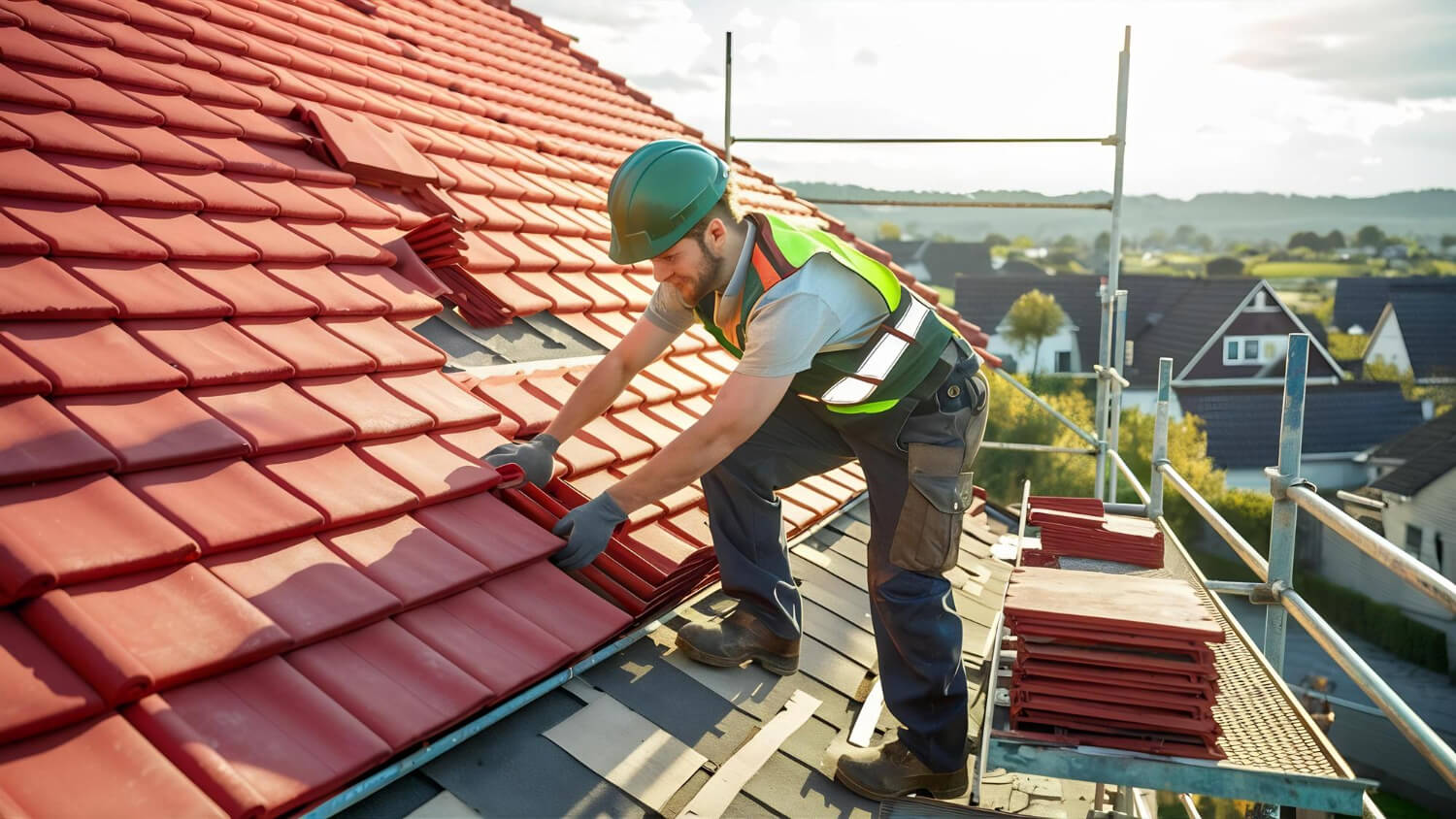 storm damage roof inspection and repair