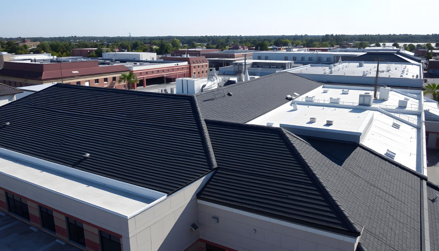 residential roofing image for hero section