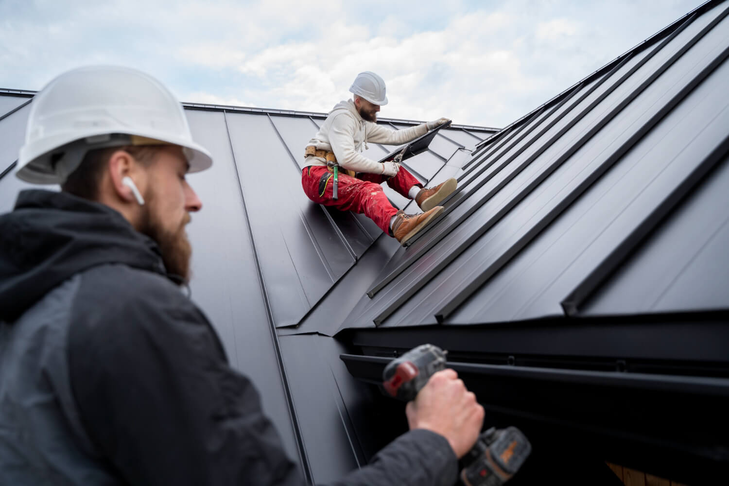 residential roof repalcement row image
