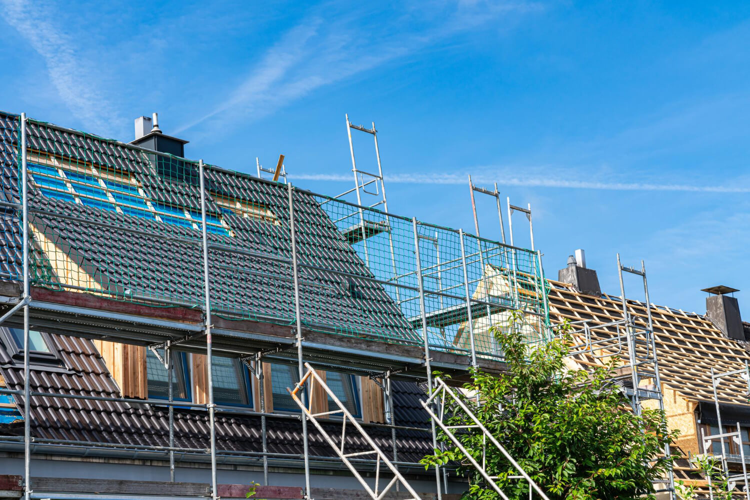 Residential Roof Installation (2) residential roof repair section image
