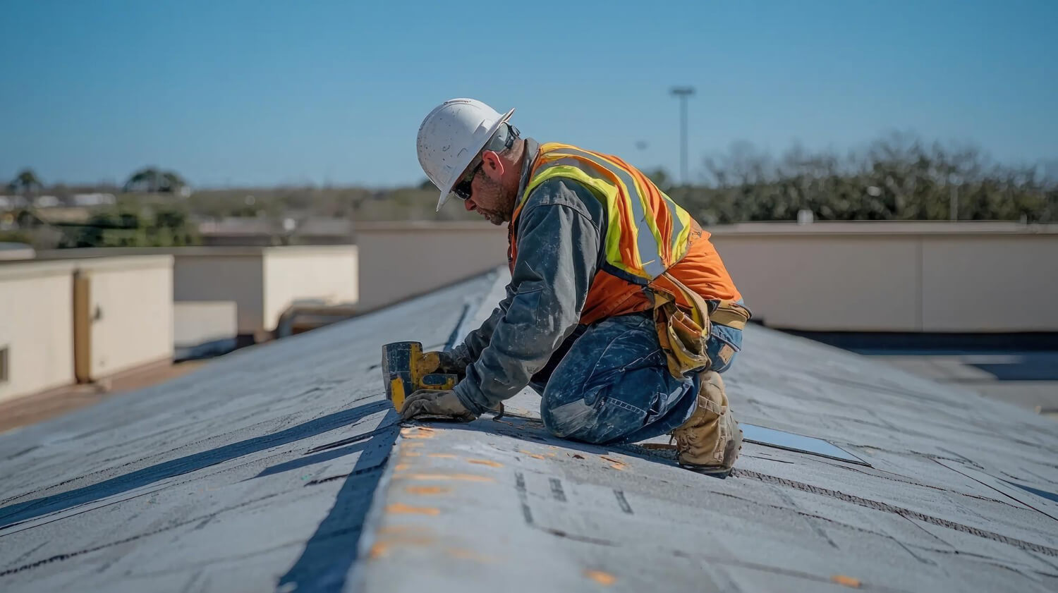 residential roof repalcement row image