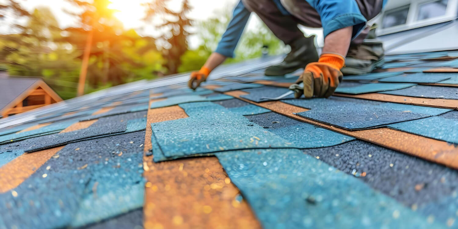 residential roof repalcement row image